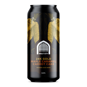 Vault City Brewing 24K Gold: Maple Caramel Carrot Cake - Beer Force