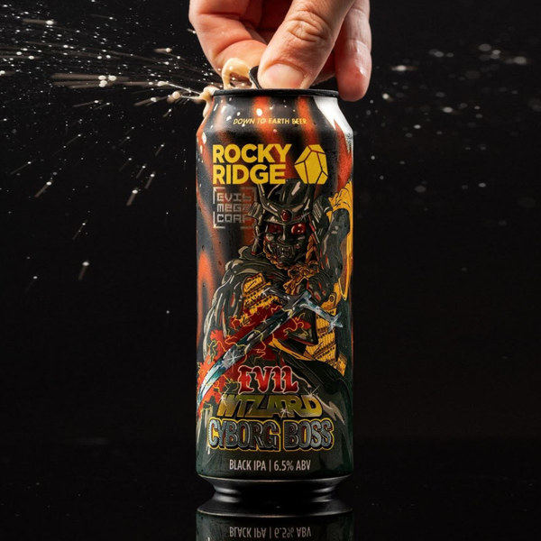 Evil Wizard Cyborg Boss - Black IPA