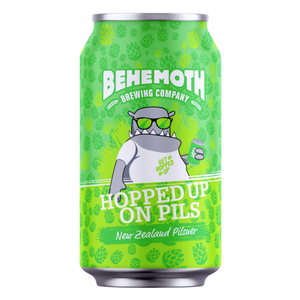 Behemoth Brewing Company Hopped Up on Pils - Beer Force