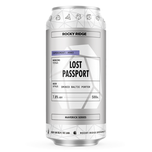 Rocky Ridge Brewing Co. Lost Passport – Maverick Series #3 - Beer Force