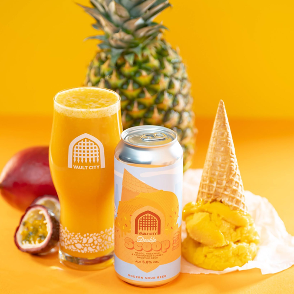 Mango, Pineapple, Passionfruit Sorbet - Double Scoop - Fruited Sour