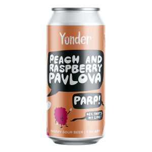 Yonder Brewing Peach & Raspberry Pavlova - Beer Force