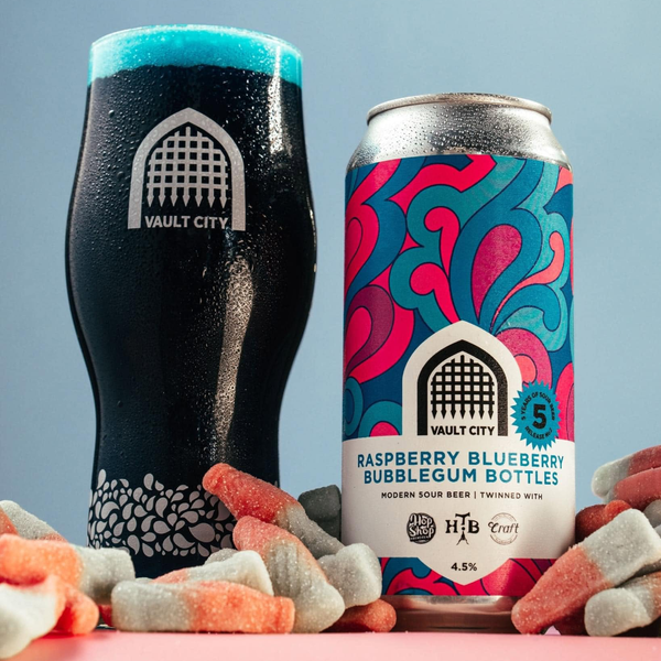 Raspberry Blueberry Bubblegum Bottles - Fruited Sour