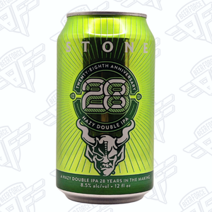 Stone Brewing Co. Stones 28th Anniversary Double Hazy IPA Stone Brewing Co. Stones 28th Anniversary Double Hazy IPA