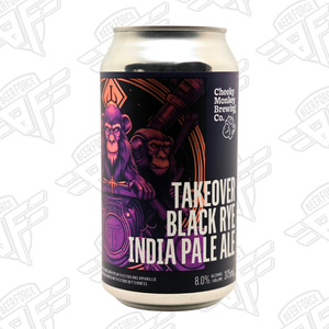 Cheeky Monkey Brewing Co. Takeover Black Rye IPA Cheeky Monkey Brewing Co. Takeover Black Rye IPA
