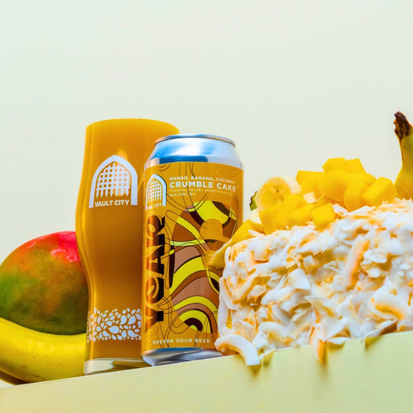 Year 6 - Mango Banana Coconut Crumble Cake - Smoothie Sour